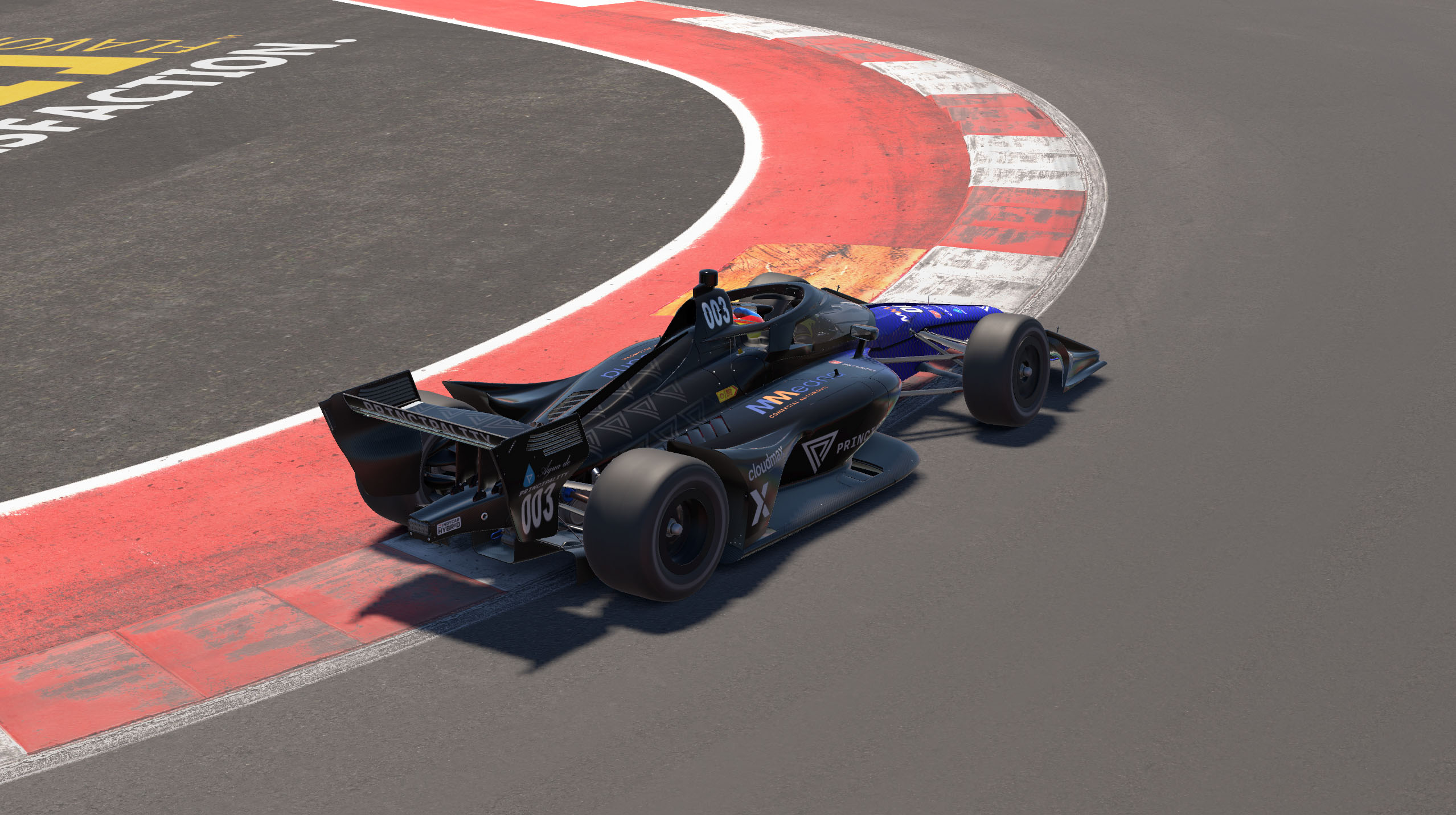 Indycar Dallara IR18 - PRINCIPALITY